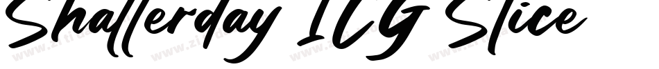 Shatterday ICG Slice字体转换